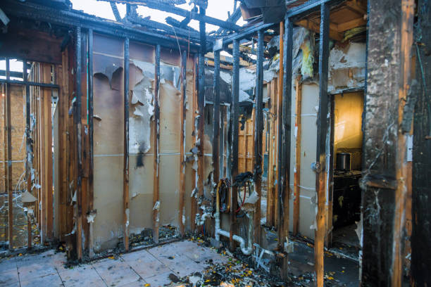 Professional Soot Cleanup technician working in Gibbsboro, NJ